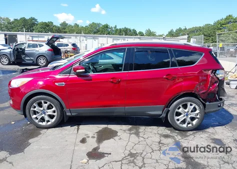 2014 Ford Escape Titanium из США, поврежденный, VIN 1FMCU9JX3EUB91300